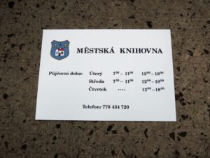 Gravírování firemní cedule